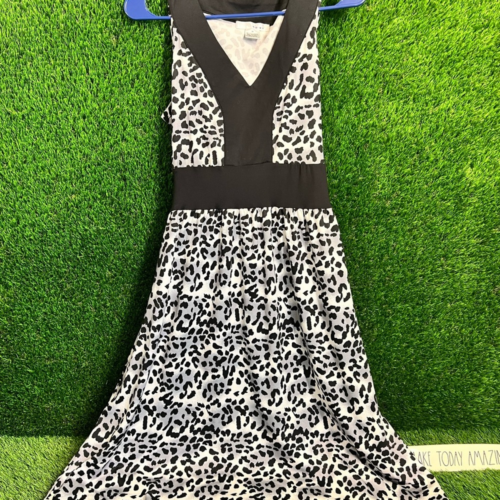 Cheetah print dress